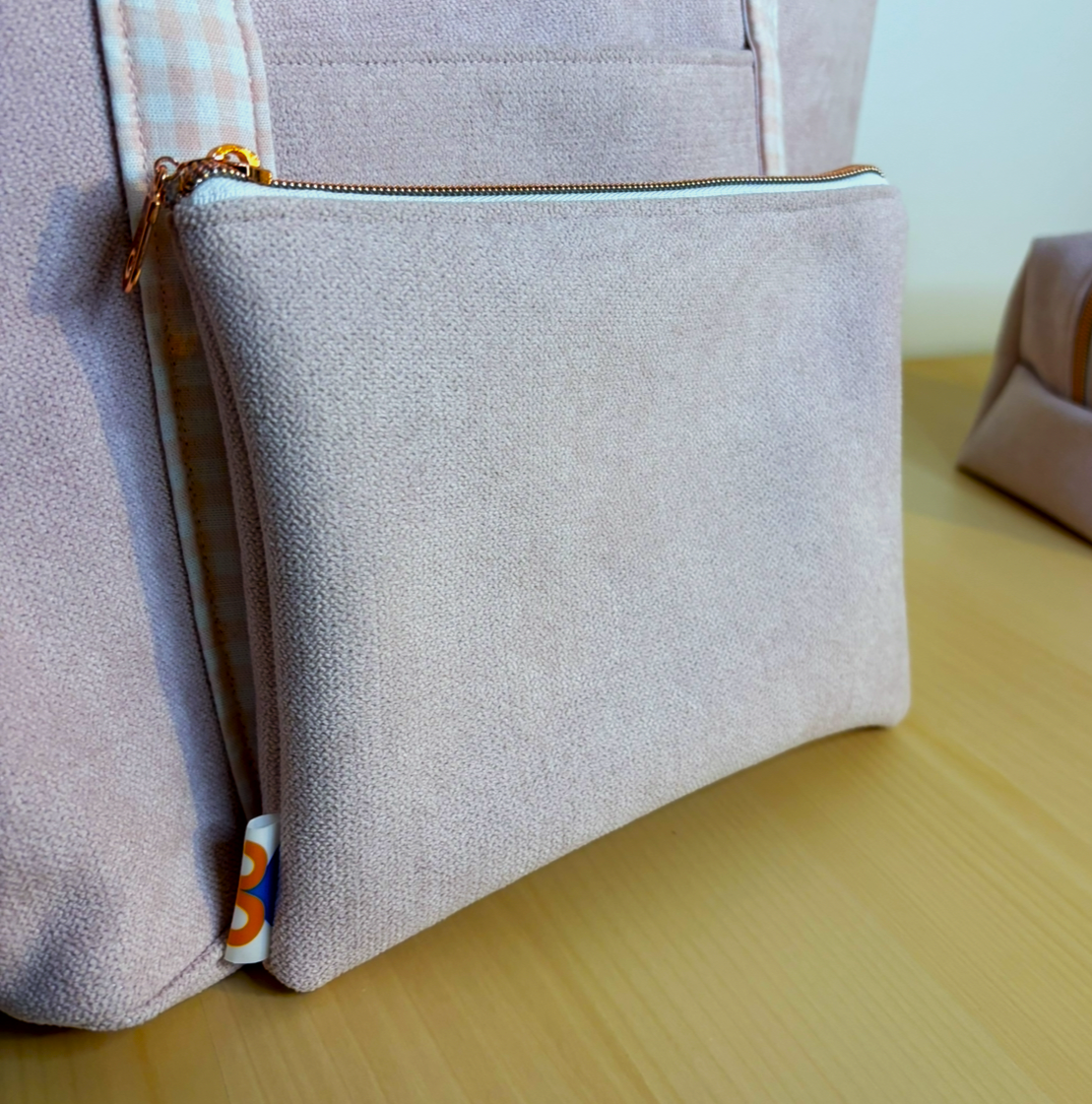 Pochette plate "ROSE"