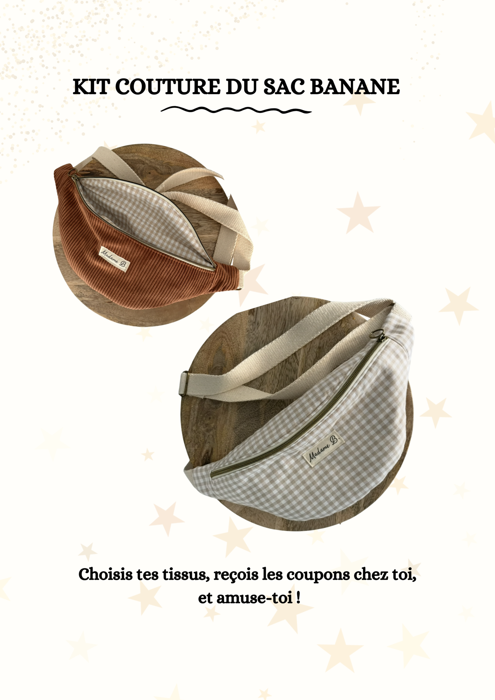 Kit couture - SAC BANANE